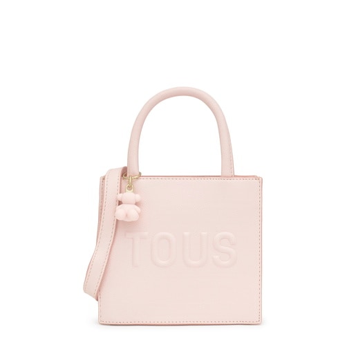 Bolso mini cube rosa claro TOUS Brenda