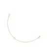 Pulsera cadena de oro 14 kt y nácar XXS