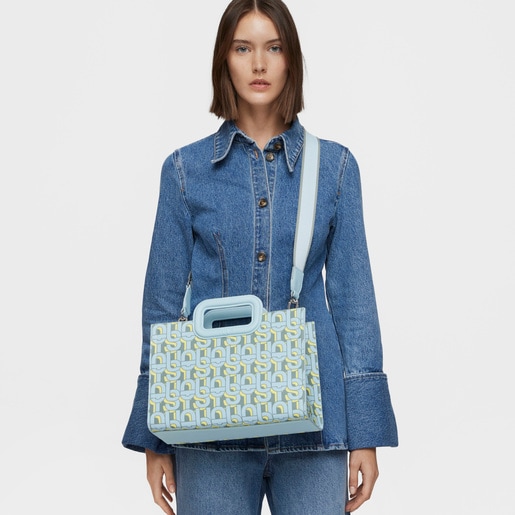 Medium light blue Amaya Shopping bag TOUS MANIFESTO