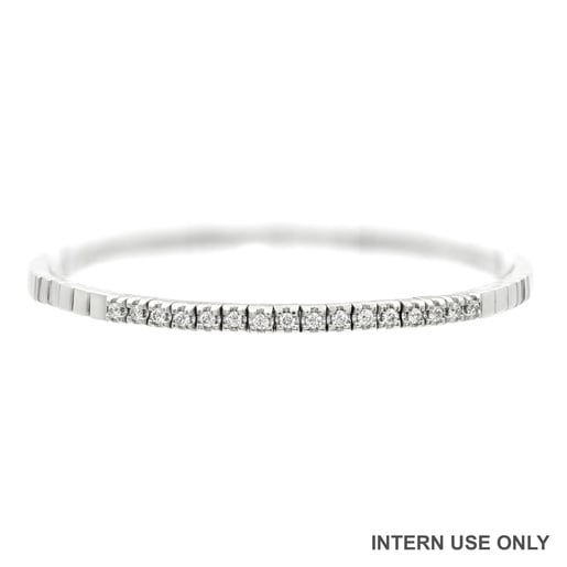 White gold Elastic bracelet with diamonds TOUS ATELIER