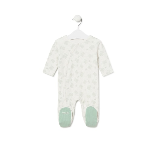 Pijama d'una peça per a nadó Illusion boira