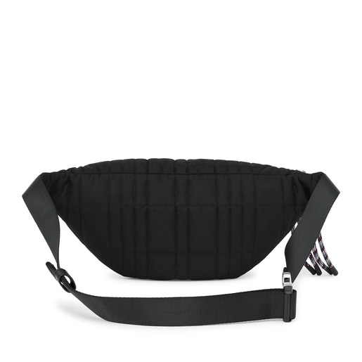 Large black TOUS Empire Padded Waist bag