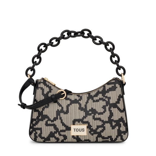 Black Kaos Pix Shoulder bag