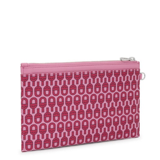 Portefeuille/pochette de téléphone portable fuchsia TOUS MANIFESTO Essence