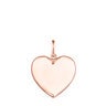 Rose Silver Vermeil Sweet Dolls heart Pendant