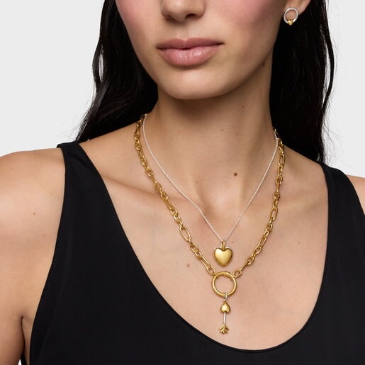 Dije bicolor TOUS Flechazo