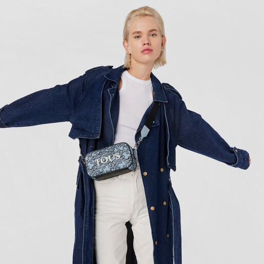 Bandolera reporter azul TOUS Kaos Mini Evolution
