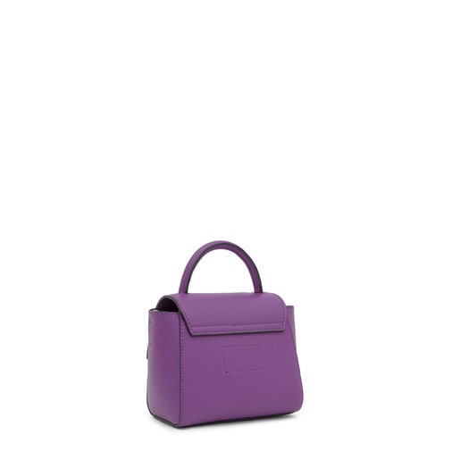 Mini sac à bandoulière violet TOUS Lucia