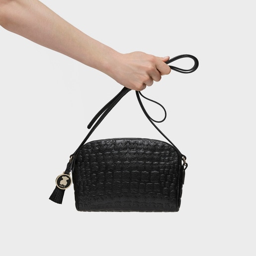 ショルダーバッグ Sherton　ブラック / 牛革