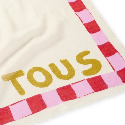 Foulard beige TOUS Doris