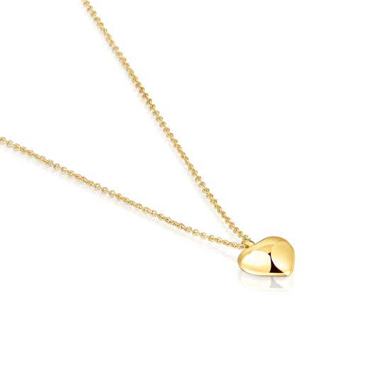 Short gold heart Necklace My Other Half