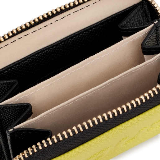 Lime green TOUS La Rue Change purse