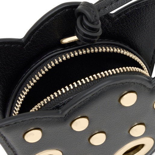 Porte-monnaie noir TOUS Motifs Tulip Studs