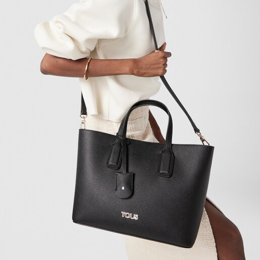 Capazo pequeño Tous Essential negro