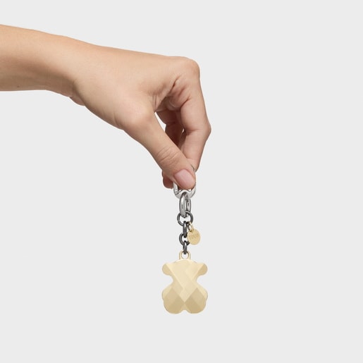 Llavero dorado TOUS facet bear