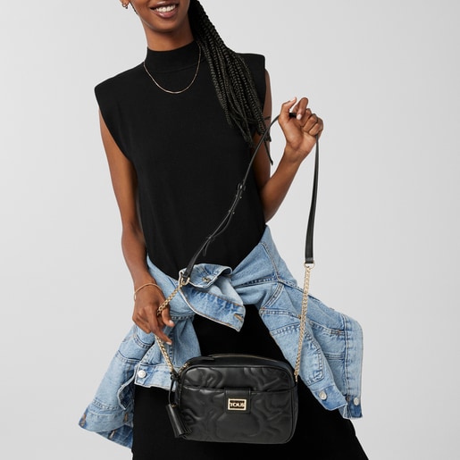 Small black Kaos Dream Crossbody bag | TOUS