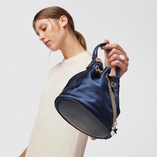 Dark blue TOUS Magic Bucket bag