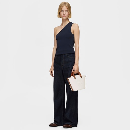 beige Tote bag TOUS Helen