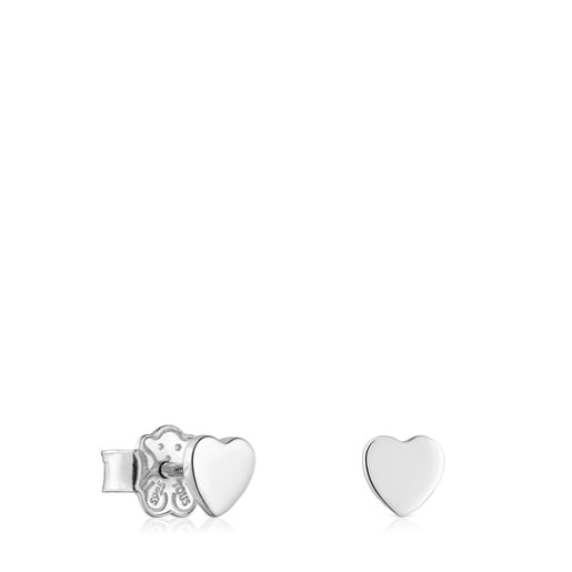 Pendientes corazón de plata TOUS Motivos