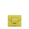 Lime green TOUS Sylvia Flap Card Wallet