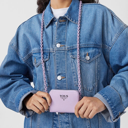 Medium mauve TOUS Funny Change purse