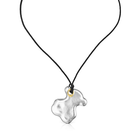 Collana in argento con orso Luah