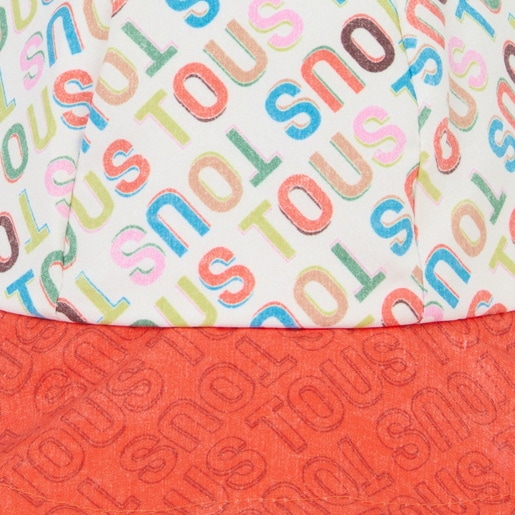Gorro de playa niña Logo multicolor