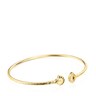Pulsera con baño de oro 18 kt sobre plata Oceaan Duna