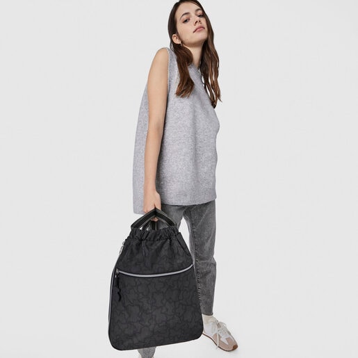 Sac à dos Kaos New Colores de couleurs anthracite et noir