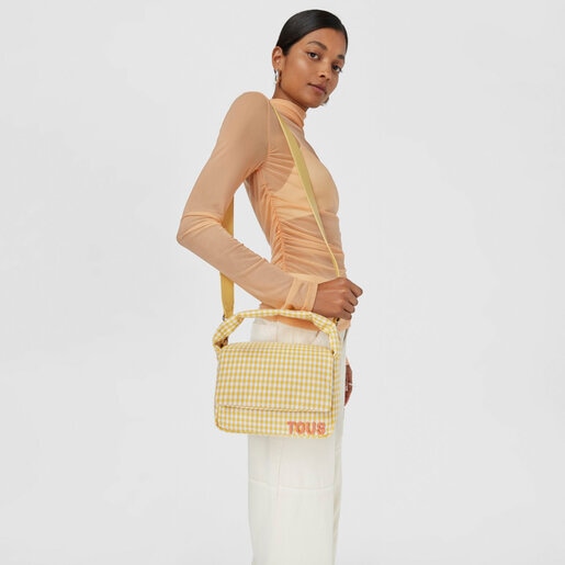 イエローのスモール・クロスボディバッグ TOUS Carol Vichy