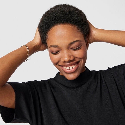 Gold Hav Bracelet with diamonds