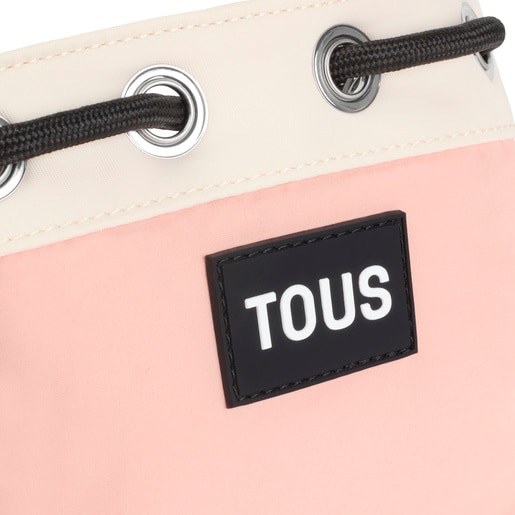 Beige mini Bucket bag TOUS Roomy