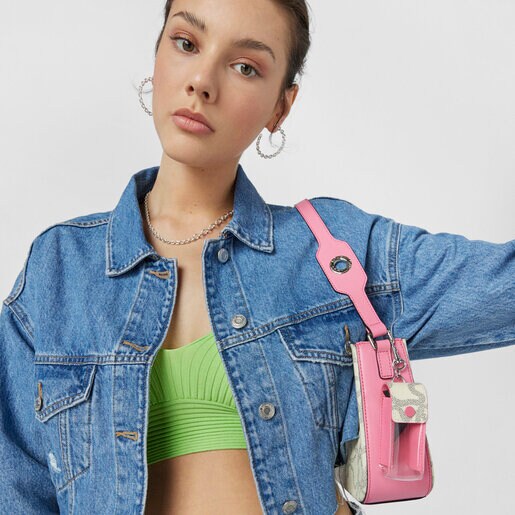 ピンクのリップスティック・ハンギングケース TOUS Kaos Summer