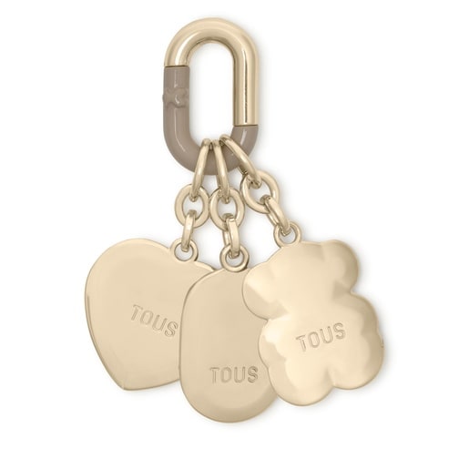 Pack de llaveros colgantes dorado Hold