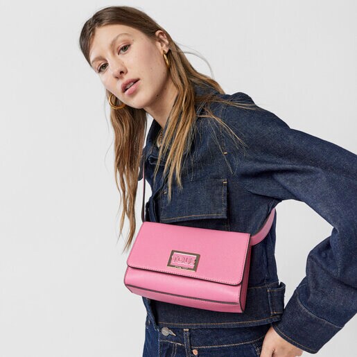 ピンクカラーのウエストバッグ TOUS Funny