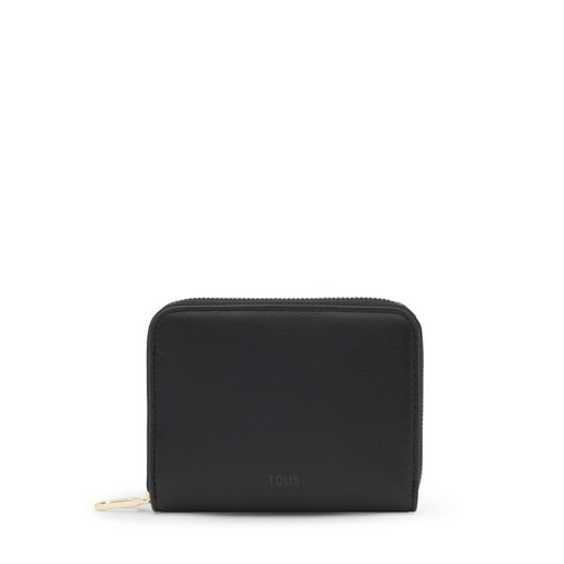 Billetera mediana negra TOUS City