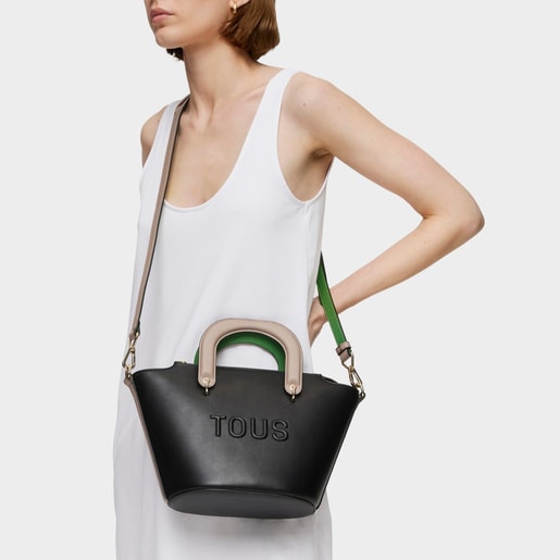 Small black Tote bag TOUS Helen