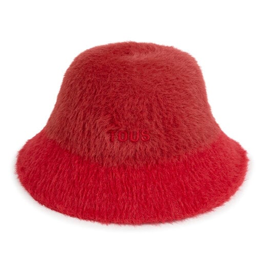 Beanie TOUS Fluffy in Rot