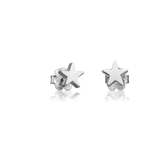 Boucles d'oreilles Sweet Dolls étoile en Argent