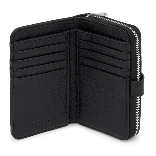 Black Wallet Bridge Puffy Bear