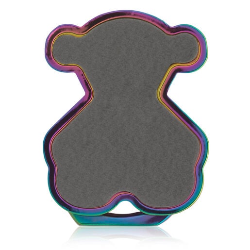 Iridescent Bear Cellphone Holder Ring