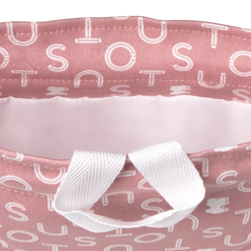 Baby preschool backpack in Soft pink