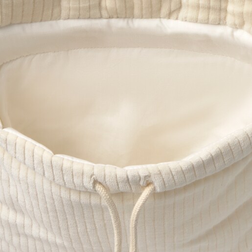 Baby preschool backpack in Arc ecru