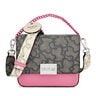 Small black and pink Kaos Legacy Crossbody bag