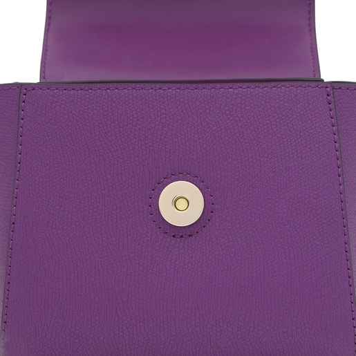 Mini sac à bandoulière violet TOUS Lucia