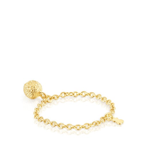 TOUS Gold Chain ring Sylvan | Westland Mall