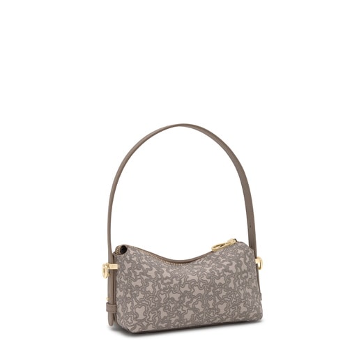 Taupe-colored Minibag Kaos Mini Lines