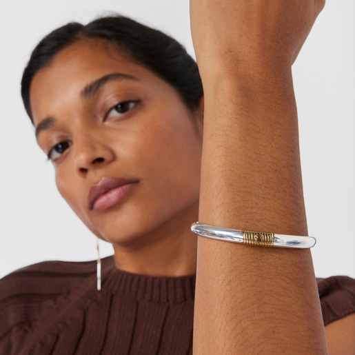 צמיד Lure מכסף ומוורמיל כסף