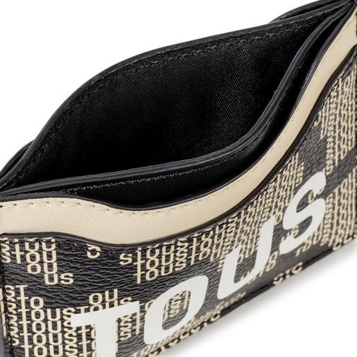 Tarjetero negro Kaos Pix