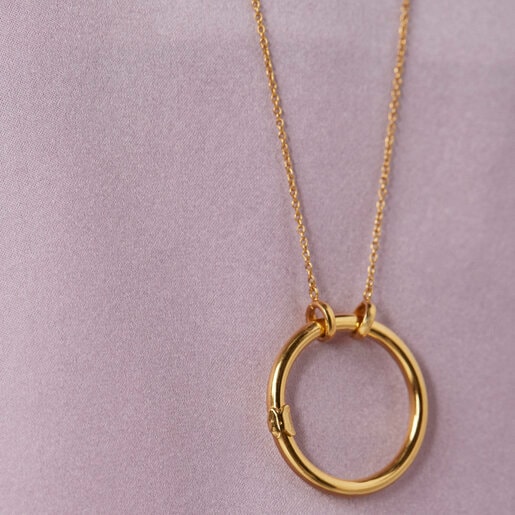 Колье Hold из Серебра с покрытием Vermeil